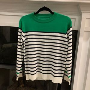 New Women Stripe Knit Sweater